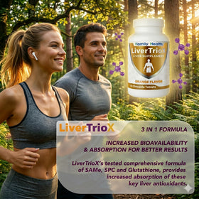 LiverTrio+ Complément Alimentaire Antioxydant 60 Comprimés Orange en utilisation
