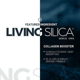 Living Silica 500 ml en situation sur une table