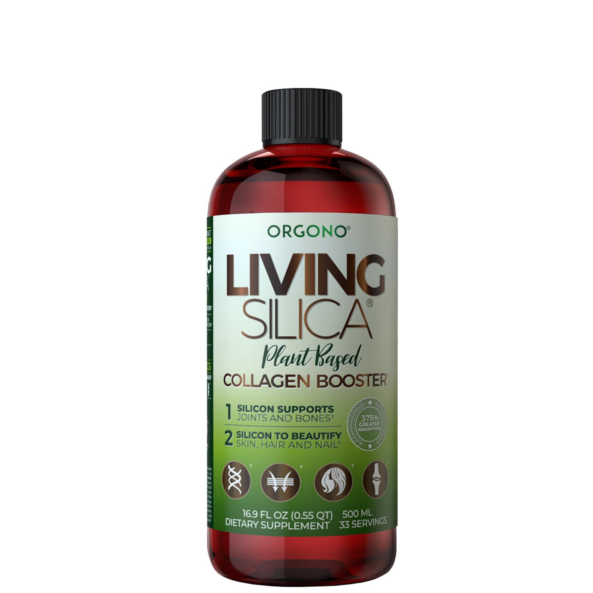 Living Silica Complément Alimentaire Collagène 500 ml vue avant