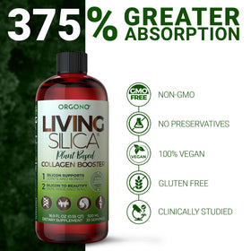 Living Silica Complément Alimentaire Collagène 500 ml vue de dessus