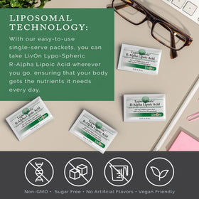 LivOn Laboratories Lypo-Spheric Acide Alpha-Lipoïque ingrédients sur le sachet