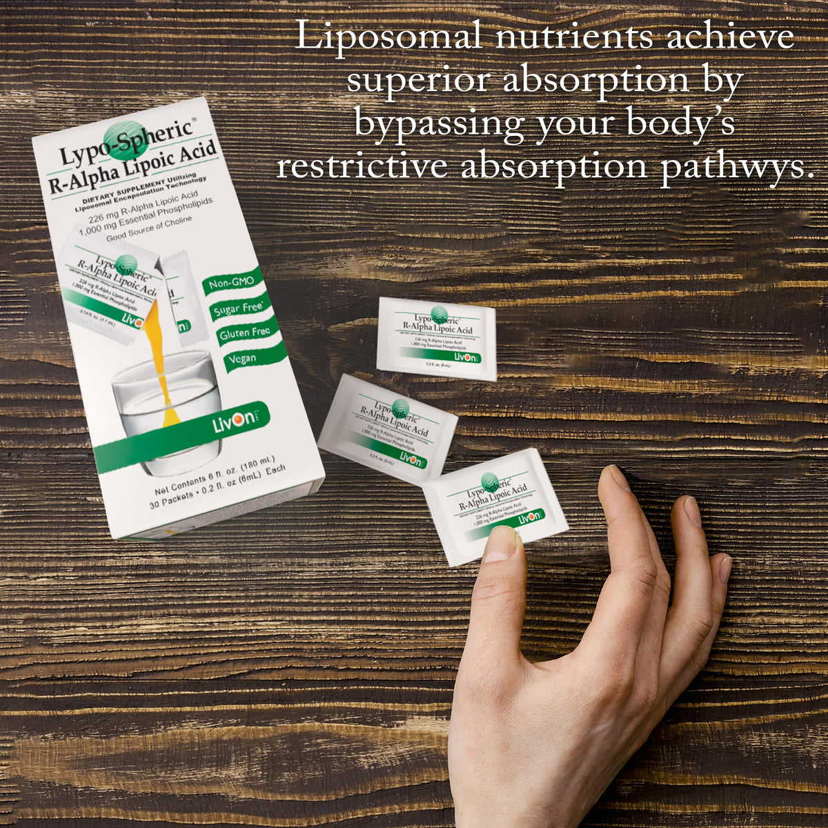 LivOn Laboratories Lypo-Spheric Acide Alpha-Lipoïque sachet individuel