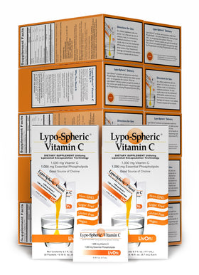 LivOn Laboratories Lypo-Spheric Vitamine C 1000 mg sachets emballage avant