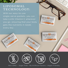 LivOn Laboratories Vitamine C liposomale 1000mg avec boissons