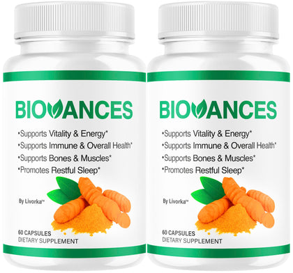 LIVORKA Biovance Capsules 120 unités vue avant