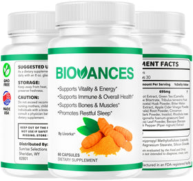 LIVORKA Biovance Capsules sur une table