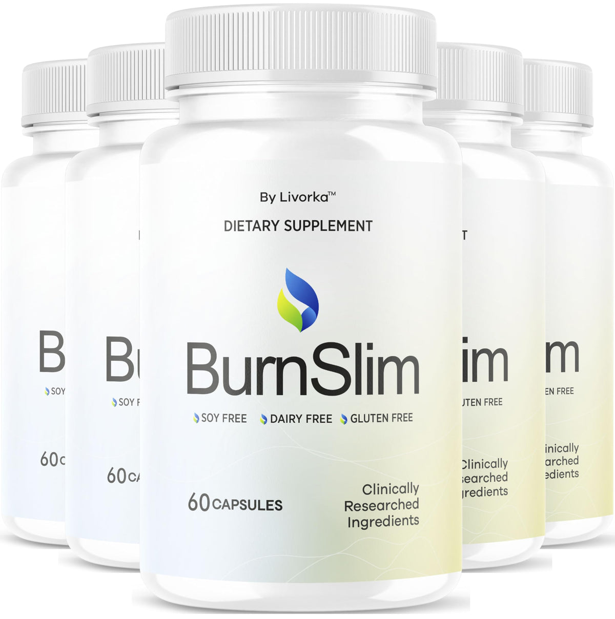 LIVORKA Burn Slim Capsules 300 capsules vue de face