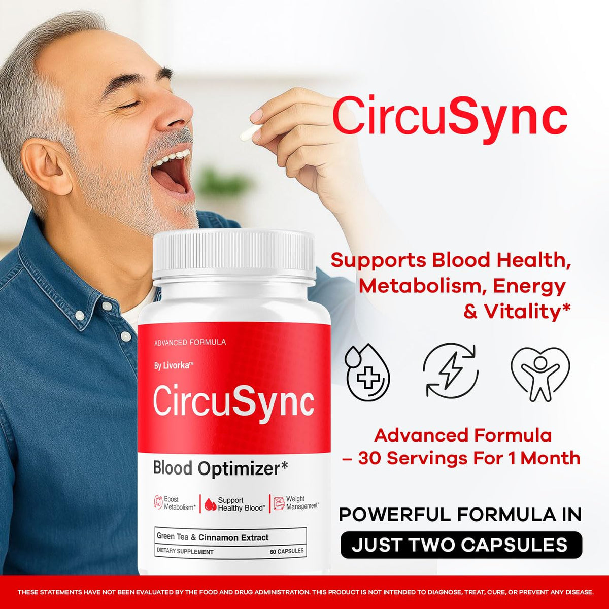 LIVORKA Circusync Capsules bouteille avec étiquette