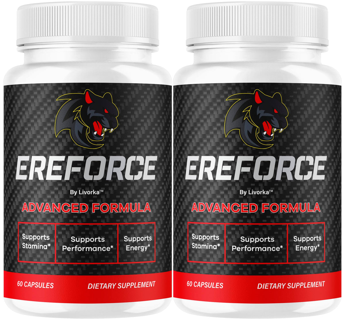 LIVORKA Ereforce 120 capsules en vue de face