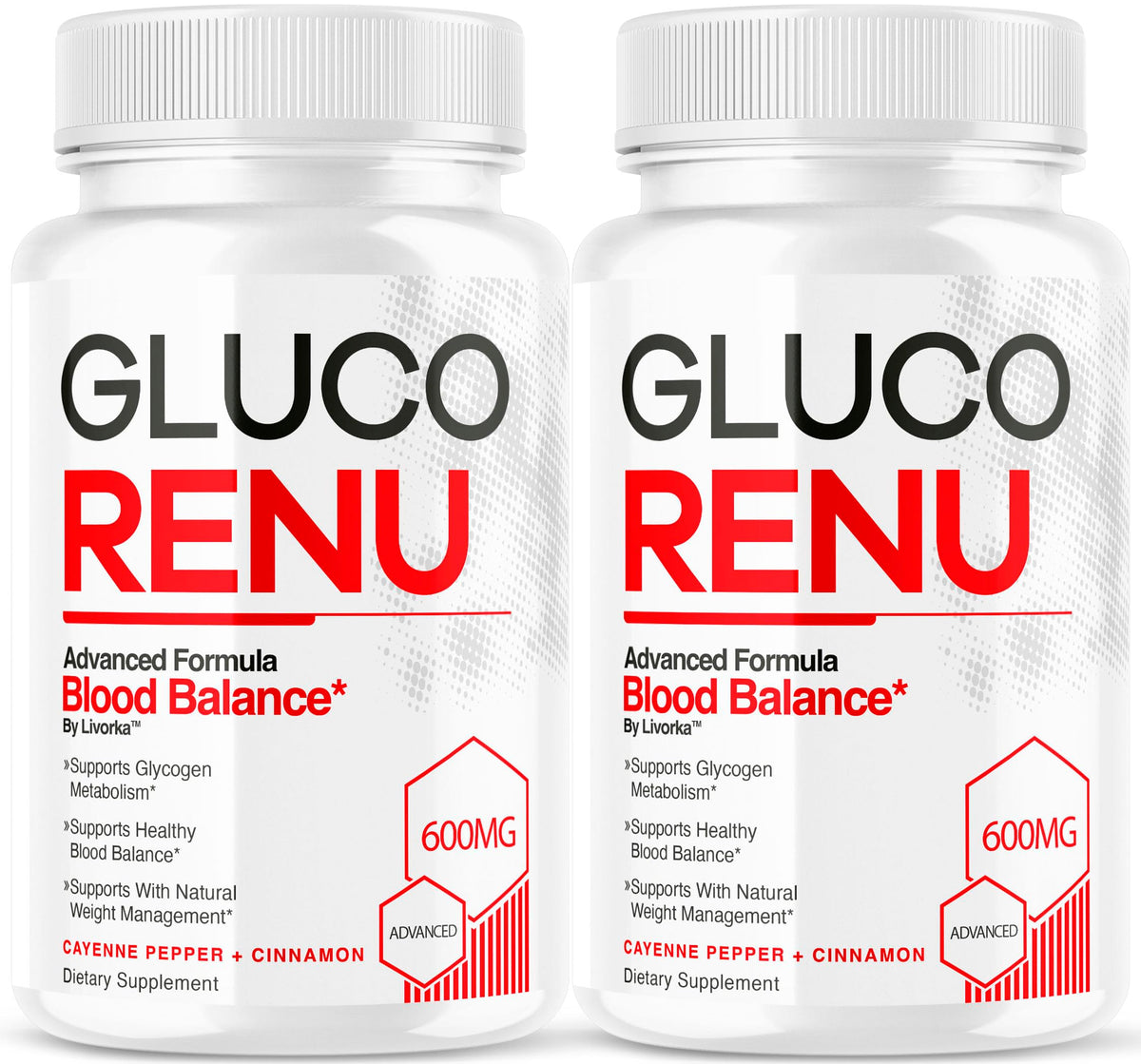 LIVORKA Gluco Renu Capsules 60 unités vue de face