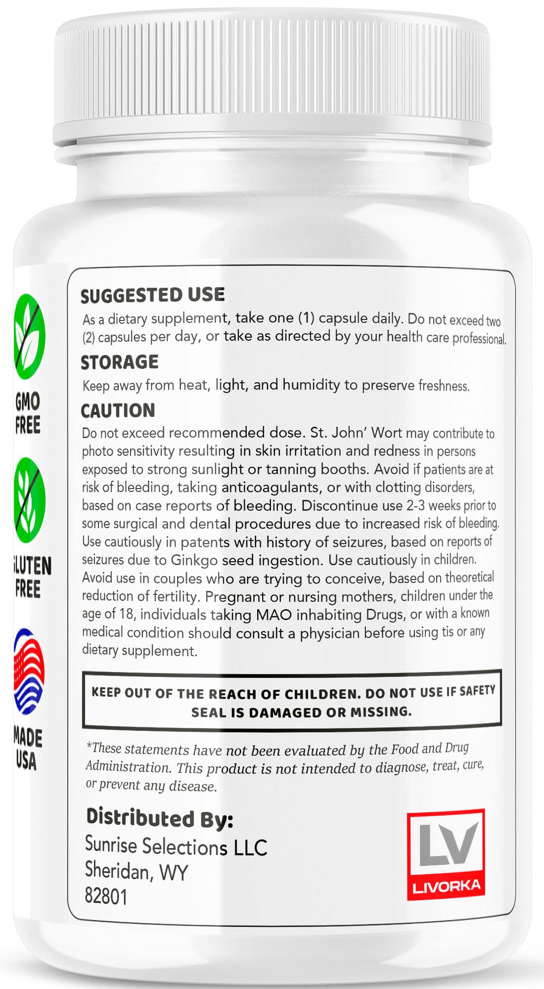 LIVORKA Gluco Renu Capsules et ingrédients naturels