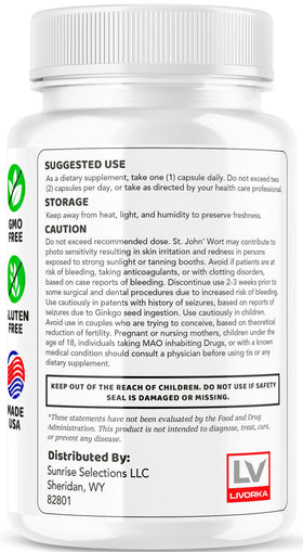 LIVORKA Gluco Renu Capsules et ingrédients naturels