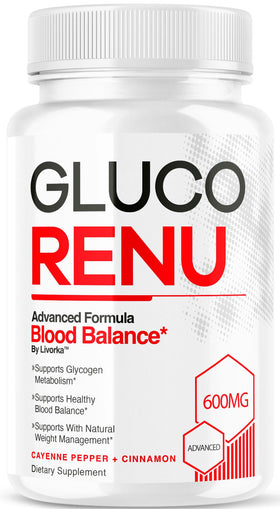 LIVORKA Gluco Renu Capsules - vue avant du flacon