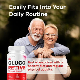LIVORKA Gluco Revive Capsules sur fond blanc