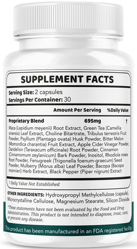 LIVORKA Healthy Flow 695 mg capsules prise en main