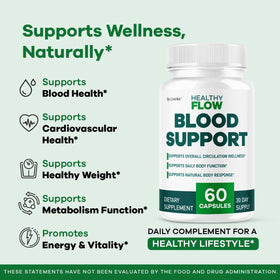 LIVORKA Healthy Flow 695 mg capsules sur fond blanc