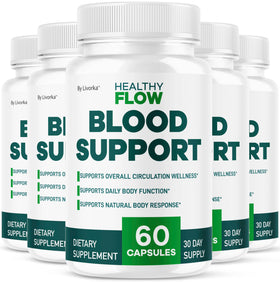 LIVORKA Healthy Flow 695 mg flacon de 300 capsules vue de face