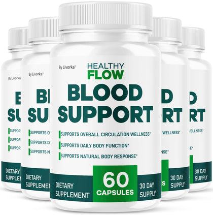 LIVORKA Healthy Flow 695 mg flacon de 300 capsules vue de face