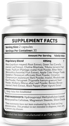 LIVORKA Iron Horse Pro 300 capsules avec des fruits et légumes