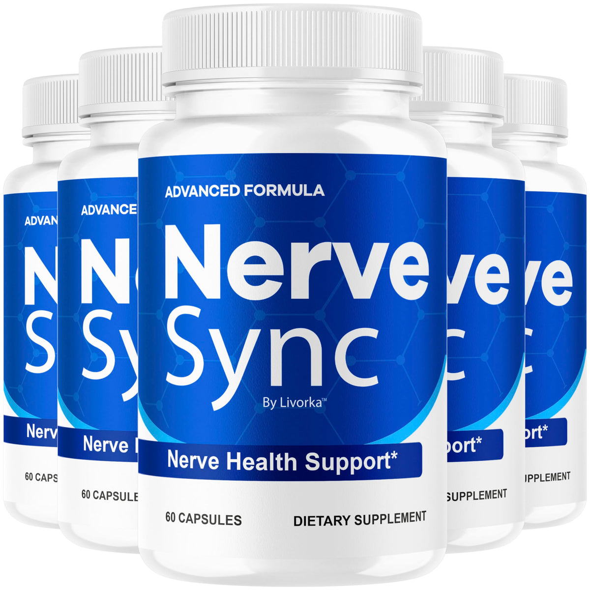 LIVORKA Nerve Sync Capsules 300 capsules vue de face