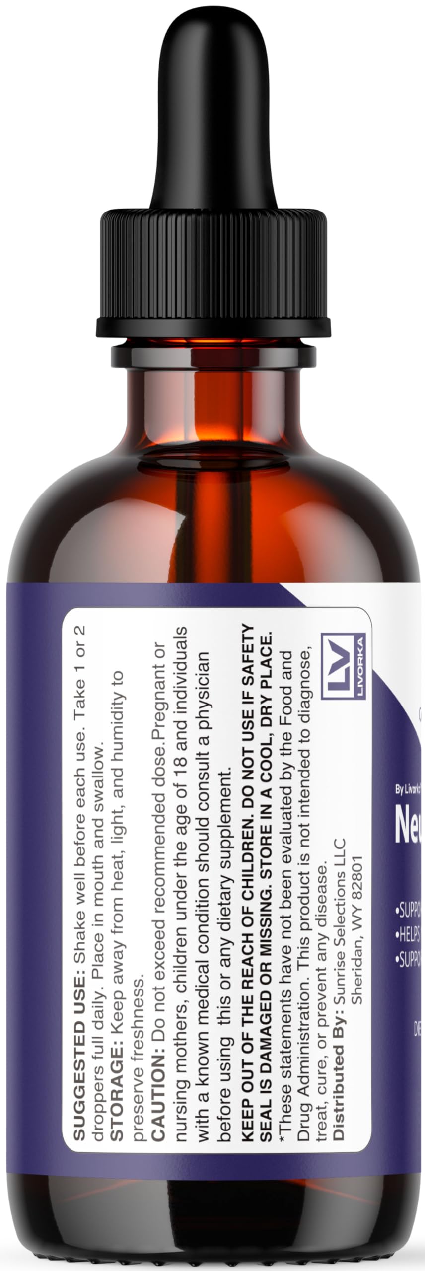 LIVORKA NeuroDyne flacon sur fond neutre