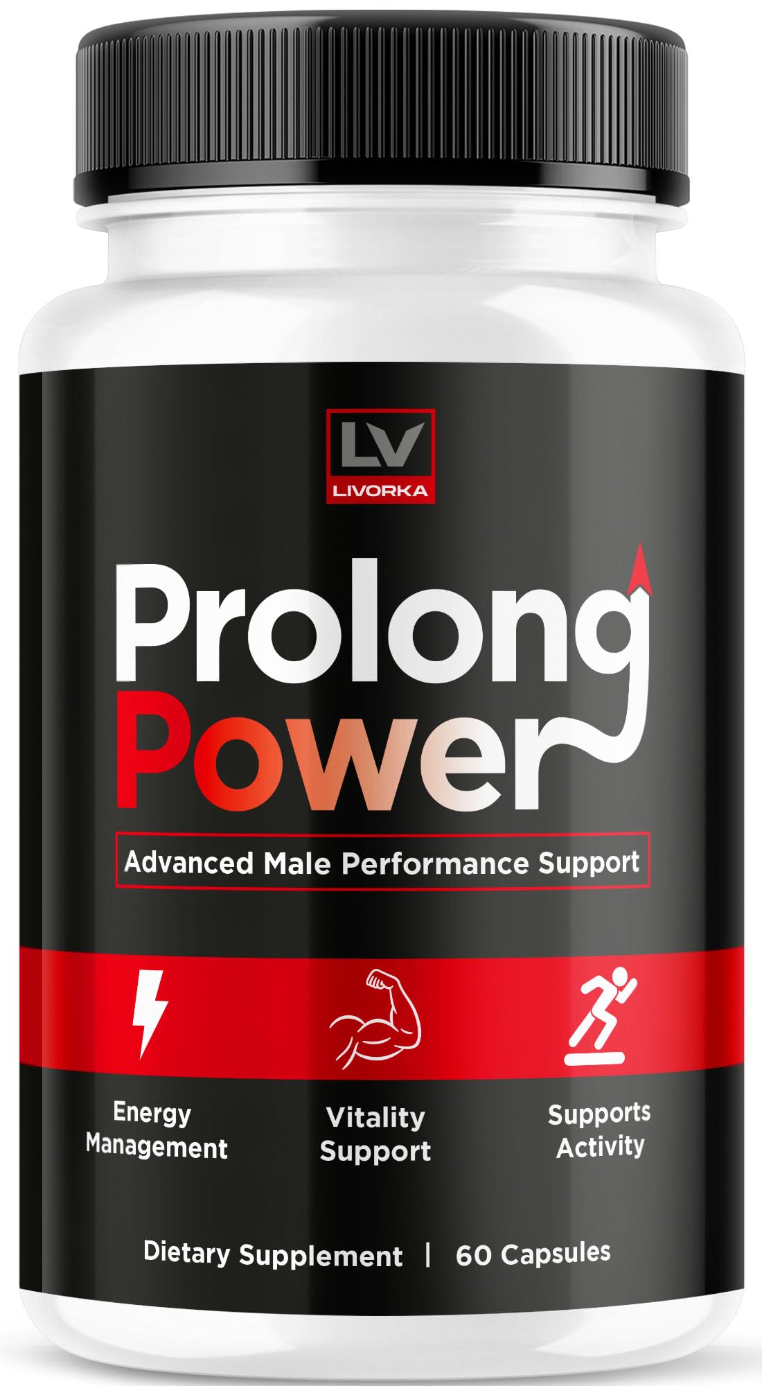 LIVORKA Prolong Power gélules 60 pièces en boîte