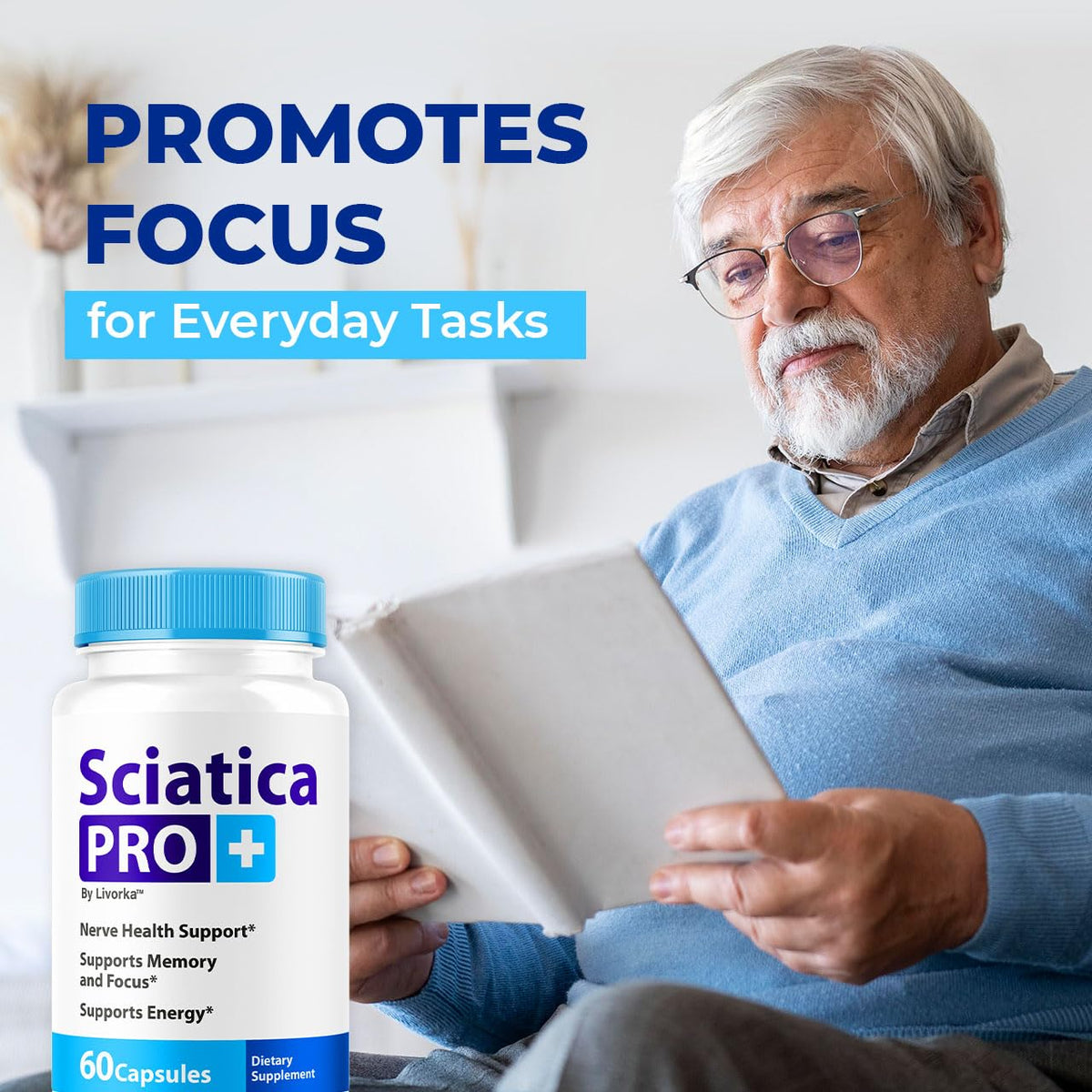 LIVORKA Sciatica Pro Plus capsules arrière