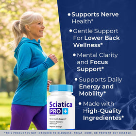 LIVORKA Sciatica Pro Plus capsules côté gauche