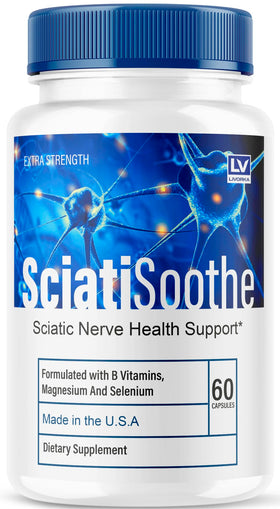 LIVORKA Sciatisoothe 60 capsules vue de face