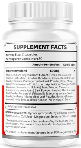 LIVORKA Sweet Relief Capsules sur un plan de travail
