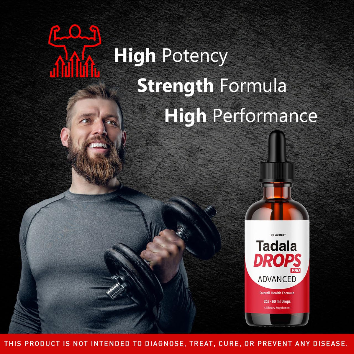 LIVORKA Tadala Drops Pro 30ml gouttes en usage
