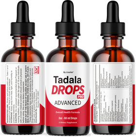 LIVORKA Tadala Drops Pro 30ml sur un fond neutre