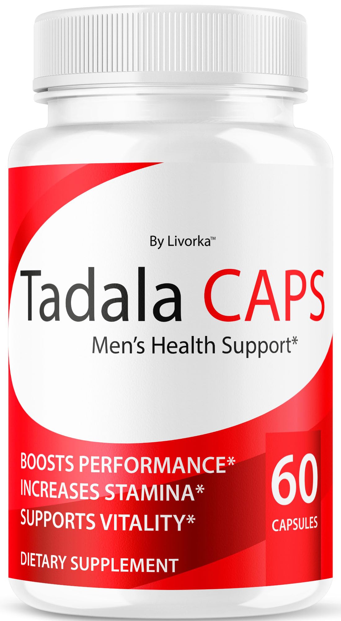 LIVORKA TadalaCaps 60 capsules vue avant