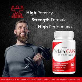 LIVORKA TadalaCaps capsules sur un fond neutre