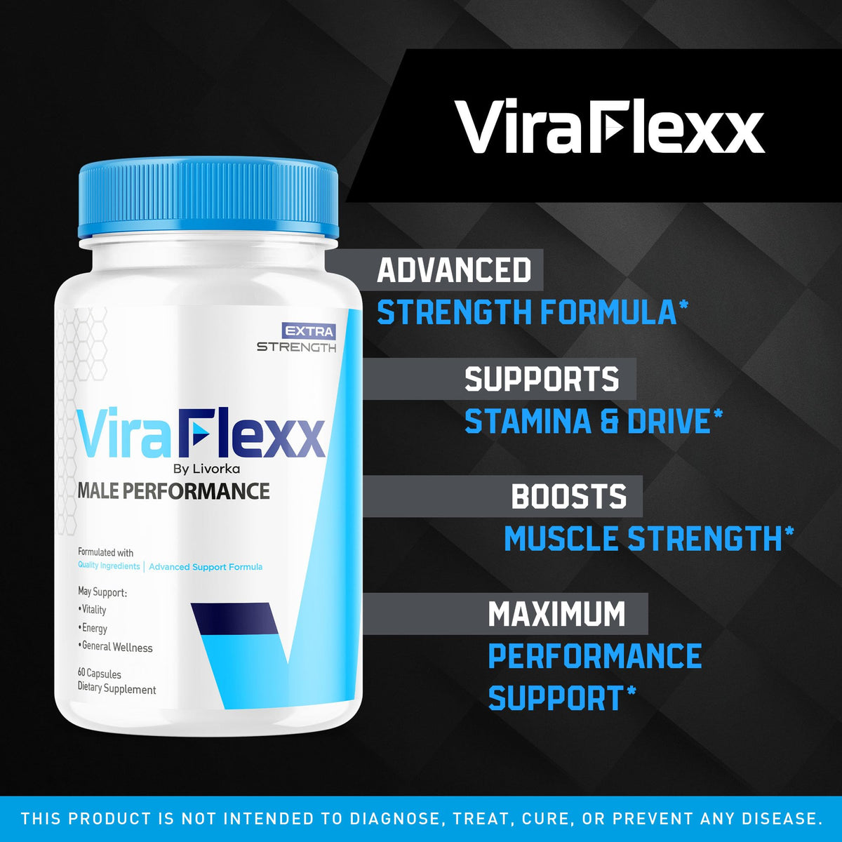 LIVORKA ViraFlexx Pro Capsules pour Hommes - vue arrière