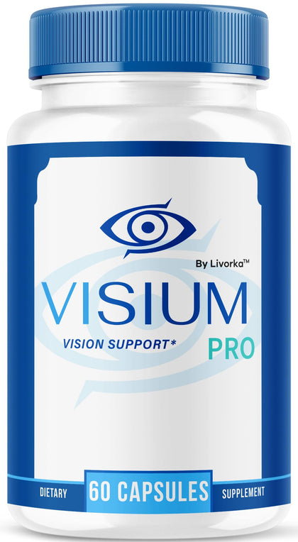 LIVORKA Visium Pro capsules de soutien de la vision, boîte de 60 capsules