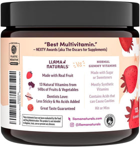 Llama Naturals Multivitamines pour Femmes, étiquette du produit