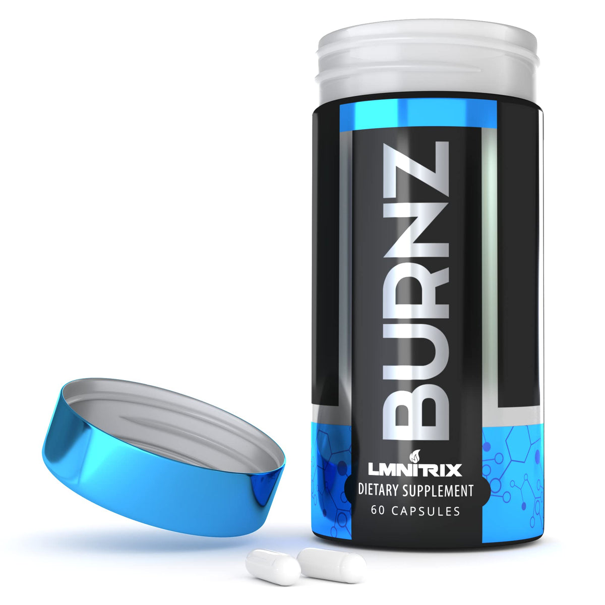 LMNITRIX Burnz Extrême Brûleur de Graisse 60 capsules vue de face
