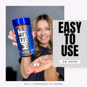 LMNITRIX MELT EXT avec un verre d'eau