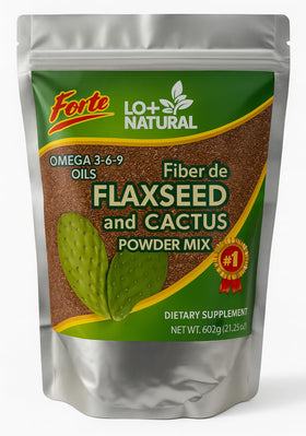 LO+NATURAL Linaza con Nopal Forte 209g vue de face