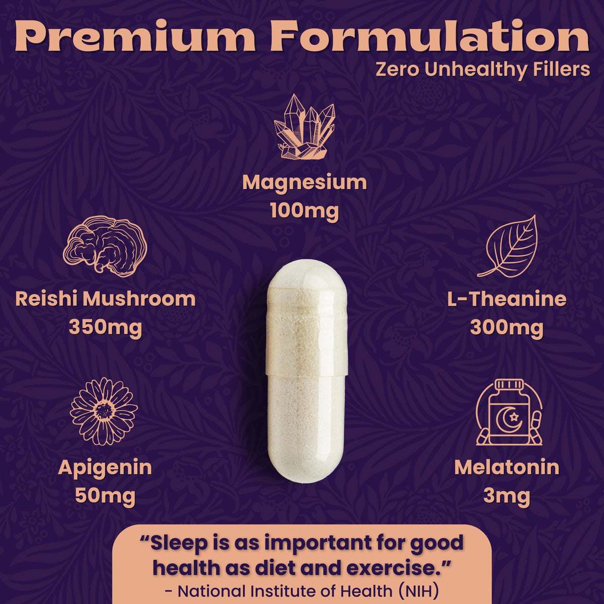 Local Nutrition Complément Sommeil 60 Capsules avec un livre et une tasse de tisane