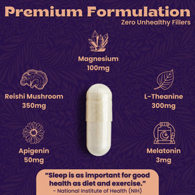 Local Nutrition Complément Sommeil 60 Capsules avec un livre et une tasse de tisane