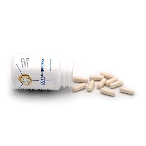LONGEVITY LABS + spermidineLIFE capsules sur une table