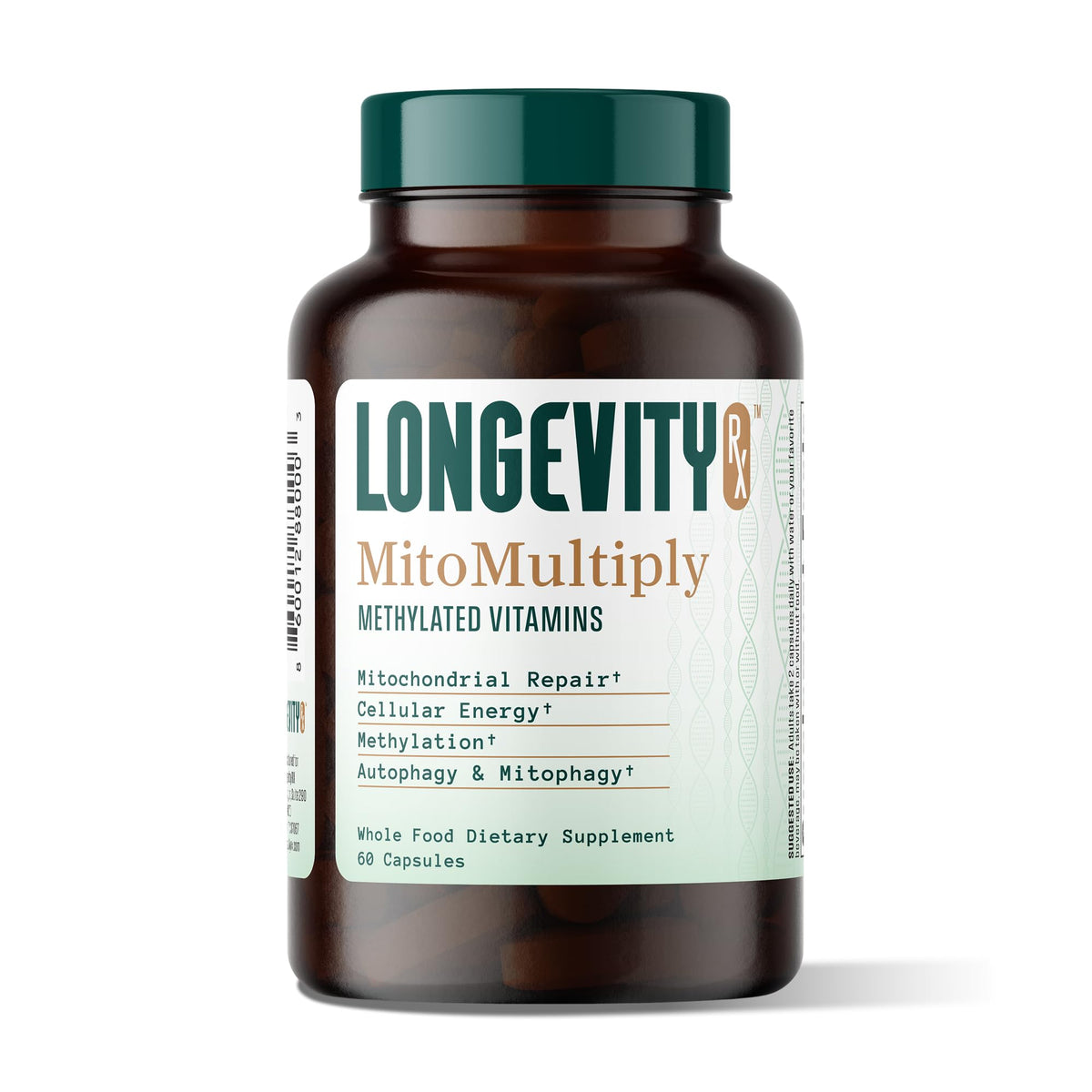 Longevity Rx MitoMultiply 60 capsules vue de face