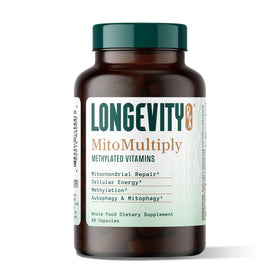 Longevity Rx MitoMultiply 60 capsules vue de face