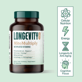 Longevity Rx MitoMultiply dans son emballage original