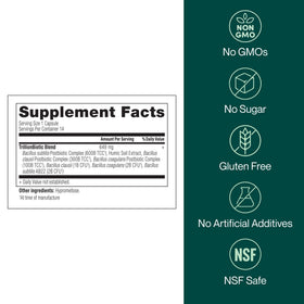 Longevity Rx Probiotic Trillion ingredients list