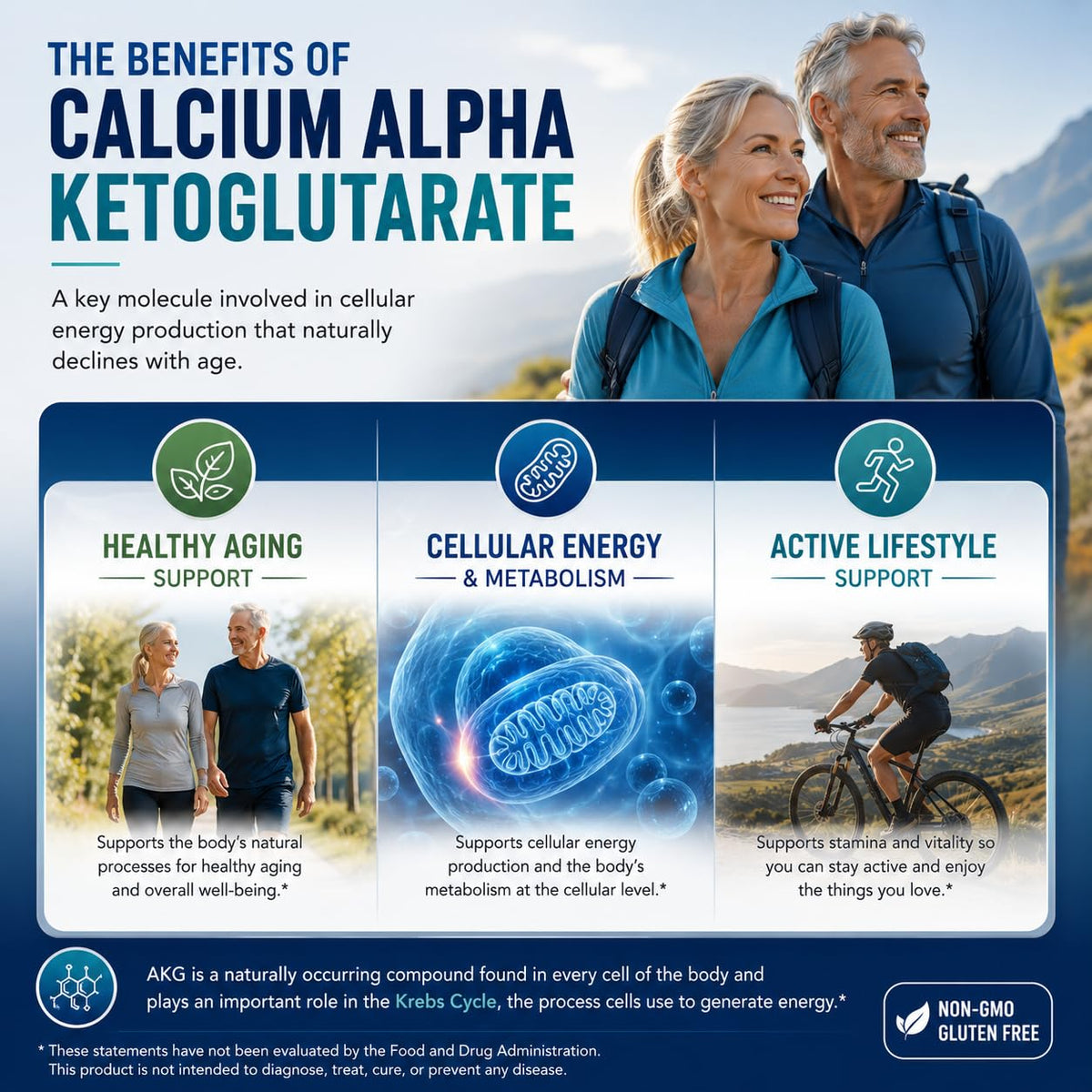 LongJuvity Labs Calcium Alpha-Ketoglutarate 1000mg packaging