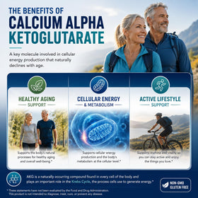 LongJuvity Labs Calcium Alpha-Ketoglutarate 1000mg packaging