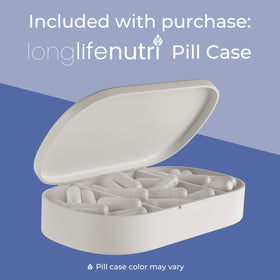 LongLifeNutri Acide Ursolique 300mg vue latérale du flacon